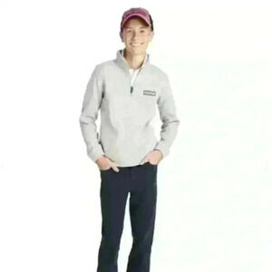 Vineyard Vines Boys Size 16 Quarter Zip Jacket